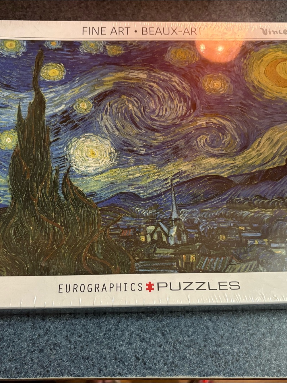 EuroGraphics Starry Night Jigsaw Puzzle - Blue